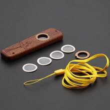 Instrumento de kazoo, adecuado para actuaciones musicales, regalos de fiesta y escenarios de eventos, instrumento de viento reproducible (ideal para fiestas y actuaciones) - Multicolor - Ver 9