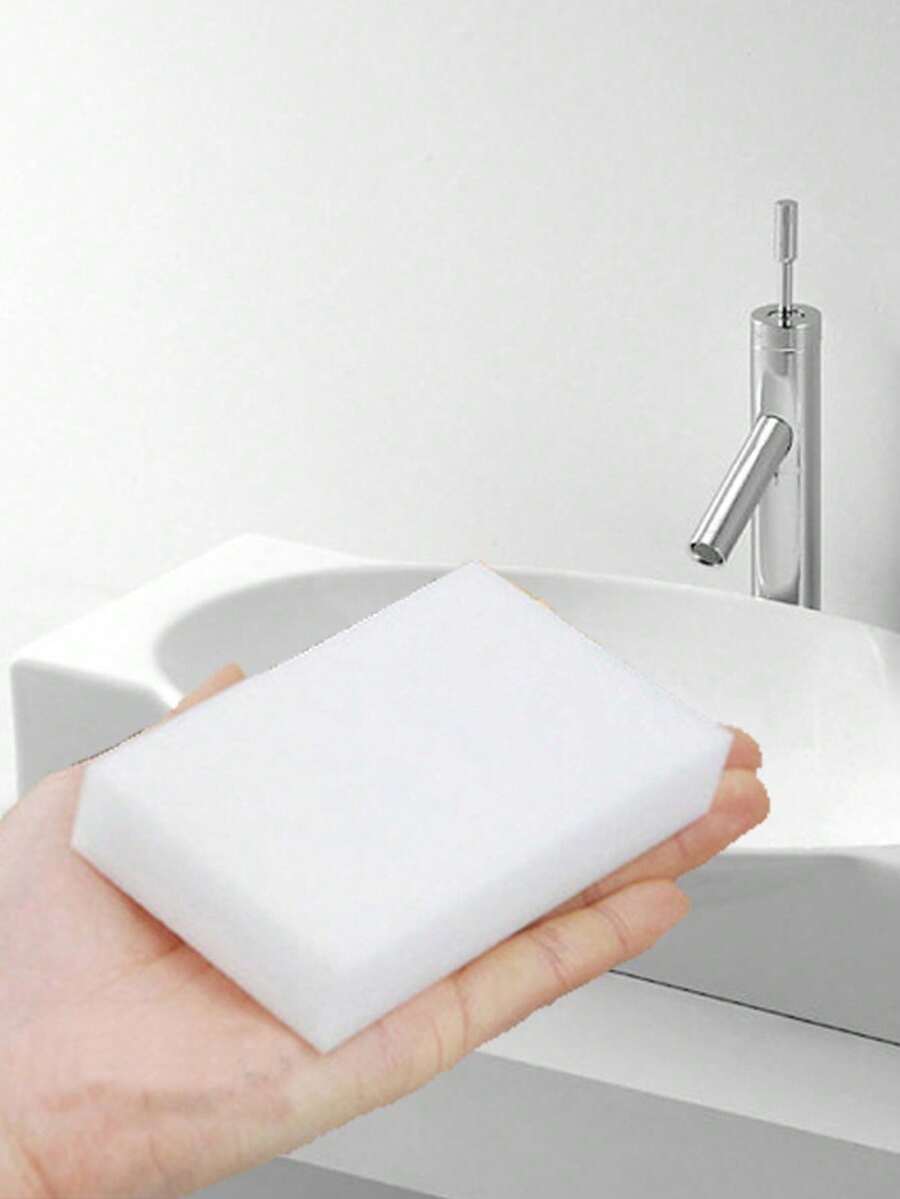 1/2/6/12pcs Magic Eraser Sponge, Multi-Functional Nano Cleaning Sponge, Kitchen & Bathroom Stain Remover, Reusable Cleaning Sponge