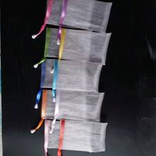 1 pieza Bolsa de red de doble capa con cinta, se puede imprimir el logotipo, jabón hecho a mano, limpiador facial, esponja de ducha, herramientas de belleza, herramientas de limpieza corporal - Multicolor - Ver 3