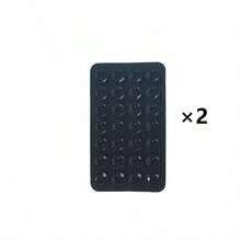 1pc Silicone Phone Sticky Grip Handle, Suction Phone Case Stand, Hands-Free Sticky Phone Handle For Selfie And Video, Mobile Finger Grip Stand - Multicolor - View 14