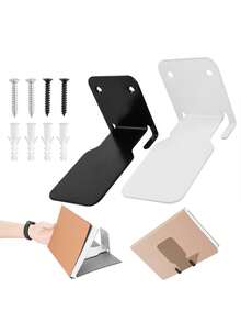 Kệ sách treo tường vô hình, kệ sách chịu lực cao, kệ lưu trữ gắn tường, kệ sách treo tường dạng nổi, kệ sách ẩn, kệ kim loại đựng sách cho phòng ngủ, phòng khách, nhà và văn phòng. - Nhiều màu - Xem 2