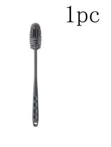 1pc Transparent Lid Glass Tumbler With Bear Pattern, Home/Office Use, Graduation/Father's Day Practical Gift - Multicolor - View 11