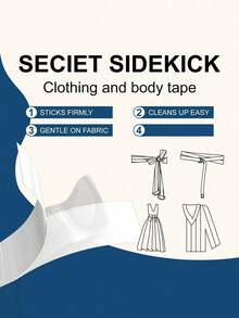 360 pezzi/180 pezzi/108 pezzi/36 pezzi Nastro adesivo trasparente biadesivo per donne, coperture per capezzoli invisibili, colla forte per vestiti, accessori antiscivolo, adesivi di fissaggio, anti-esposizione, protezione della pelle, essenziali per vacanze, campeggio, viaggi, San Valentino, Natale, Pasqua - Bianco - Visualizzare 2
