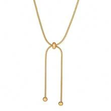 新款女士可调节项链，简约奢华设计，不褪色锁骨链 - 銀色 - 查看 6