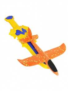 1pc Foam Airplane Launcher, Outdoor Interactive Catapult Glider - Multicolor - View 12