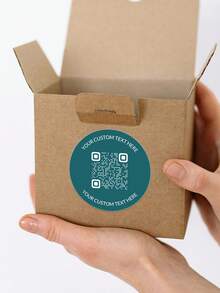 1-100 Nhãn cá nhân hóa hoặc nhãn dán tùy chỉnh, có sẵn ở dạng hình tròn, có thể được tùy chỉnh với ngày tháng cụ thể và mã QR. Được làm từ chất liệu PVC bền, những nhãn dán này chống thấm nước và chống dầu. Tùy chọn hiệu ứng óng ánh ba chiều cũng có sẵn, cho phép bạn tạo ra những sản phẩm thực sự độc đáo. - Nhiều màu - Xem 3