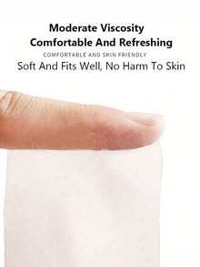Reusable Silicone - Lift And Tighten Skin, Remove Wrinkles - Washable And Reusable - Wrinkle Patches - Clear - View 2