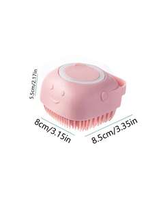 Bàn chải tắm cho thú cưng, bàn chải massage cho chó, găng tay massage cho thú cưng, bàn chải chải chuốt cho mèo, dụng cụ tắm cho thú cưng - Xem 5