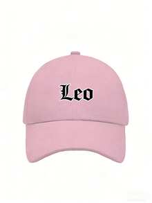 1pc Children's Baseball Cap, 12 Zodiac Patterns, Soft Crown Design, Versatile Sun-Shading Baseball Cap, Quality Curved Brim, Breathable & Non-Stuffy, Suitable For 3-16 Years Old - Pink - View 17