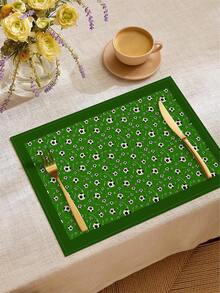 Football Table Runner Placemat Tablecloth, Football Gift Design Tablecloth, Suitable For Home Dining Room And Restaurant, Dining Table Decor, Home Decor Tablecloth, Indoor And Outdoor Party Supplies, Room Decor, Holiday Gift - Multicolor - View 17