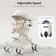 Kursi Goyang Bayi Multifungsi dengan Kecepatan Getaran yang Dapat Diatur dan 11 Suara Putih yang Menenangkan, Aksesori Kursi Goyang Isi Ulang 1200mAh, Aksesori Portabel yang Cocok untuk Kereta Bayi dan Ranjang Bayi, Perlengkapan Penting Bayi, Penolong Hebat untuk Para Ibu - MultiWarna - View 5
