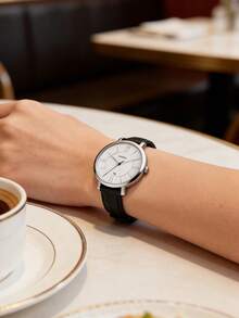 Fossil Women's Quartz Stainless Steel Three-Hand Wrist Watch, Stainless Steel Case/Glass Dial ES4579/ES3972 - Black - View 2