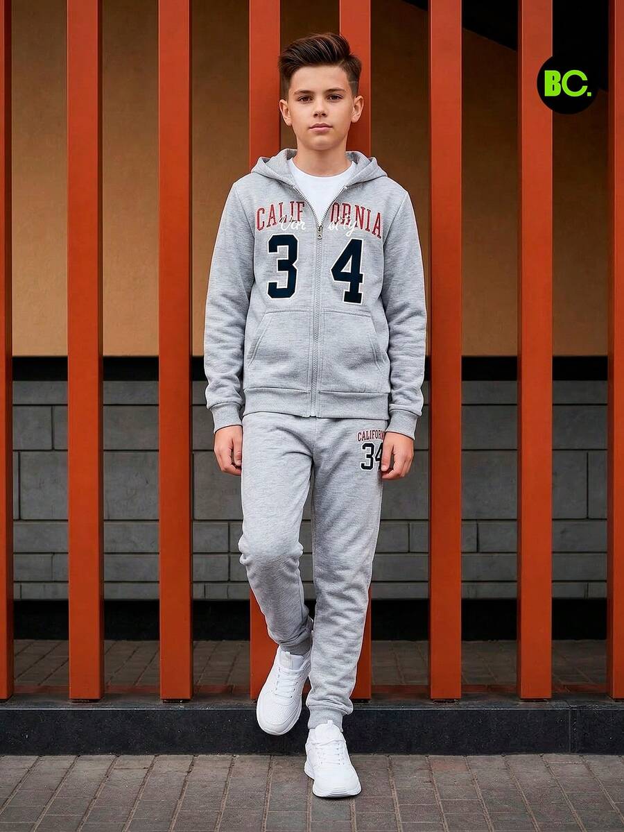 Big City Tween Boys Sets - 灰色 - 查看 1
