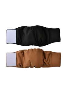 2Pcs/4PCS Male Dog Wraps - High Absorbency Male Dog Diapers,Washable Washable Belly Band For Male Dogs Incontinence And Puppy Training ﻿ - Multicolor - View 7