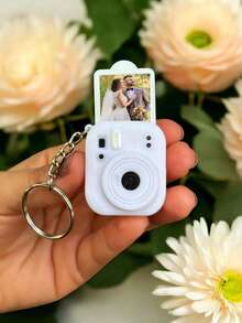 迷你相机钥匙扣，相机造型钥匙扣，适合情侣/朋友赠送，独特的日常携带配件，时尚装饰，适用于女士钱包和包包，适合作为情人节礼物送给家人、朋友和爱人，情人节礼物指南，价格实惠的情人节礼物，复活节，母亲节 - 彩色 - 查看 14
