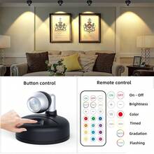 1/2/4 piezas Luz LED con sensor de movimiento magnético, luz nocturna USB, fácil de instalar en pasillos, escaleras, dormitorios, cocinas y oficinas - Multicolor - Ver 11