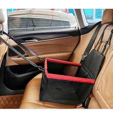 宠物汽车座椅垫，狗/猫后座安全座椅套，防污水汽车座椅宠物床 - 彩色 - 查看 8