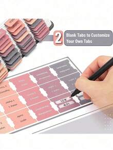 15pcs Bible Index Stickers, Suitable For Catholic/Christian Bibles, With Convenient Sticky Back, Back To School - Multicolor - View 6