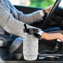 30oz  Rabbit  Style Tumbler Wrapped Graffiti SGRHO Mug - trắng - Xem 1