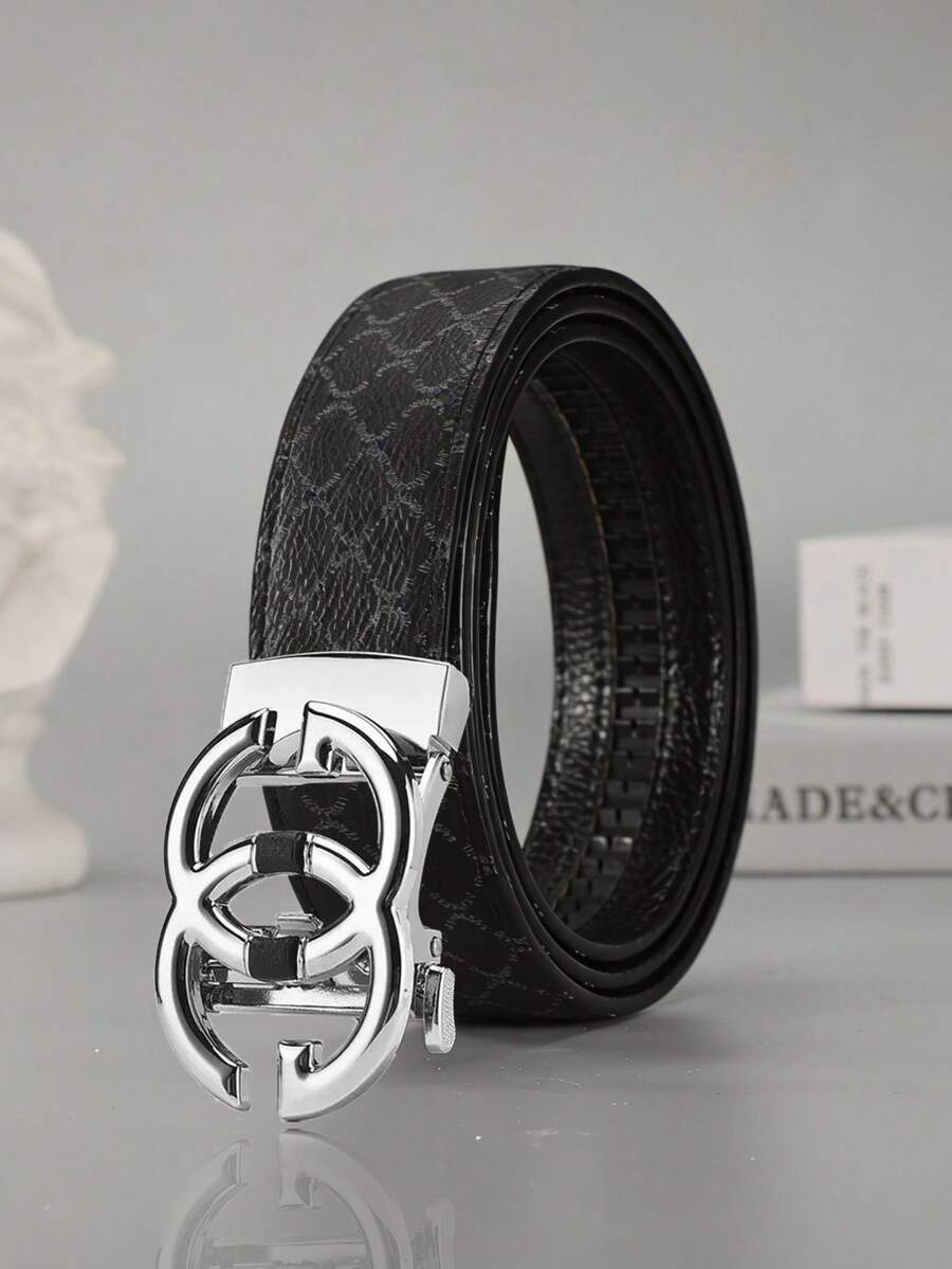 Thắt lưng da nam khóa hợp kim, thiết yếu cho trang phục hàng ngày. - Nhiều màu - Xem 1