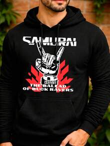 Samurai Cyberpunk 2077 Johnny Silverhand The Ballad Of Buck Reavers Basic Unisex Sweatshirt 100% Premium Cotton – Men's And Women's | Casual, Streetwear, Plus Size, New Release With Immediate Shipping In Various Colors - 黑色 - 查看 2