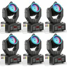 U'King 30W Mini Moving Head Light With RGB Halo , LED Stage Lighting  – Dot Beam/Pattern/Starry Sky Effects , DJ Light With Sound Activated,DMX-512 Control For DJ Disco Live Show Club Dance Party Wedding Bar Theater Christmas Lights - US A Type Plug(110-127V) - View 11