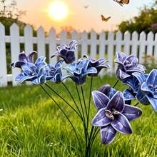 2 bông hoa ly gốm thủ công cỡ lớn - Chất liệu gốm sứ, không bao giờ héo, bó hoa ngày lễ, bó hoa Phục Sinh, thích hợp cho gia đình, sân vườn, đám cưới, tiệc tùng, những bông hoa gốm mang lại vẻ đẹp và hy vọng cho cuộc sống của bạn. - Nhiều màu - Xem 4