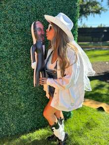 Custom Party Prank Props, Fun Bachelor/Bachelorette Party Props, Inflatable Pillow, Bride Party Prank Gifts, Groom Face Doll - Multicolor - View 4