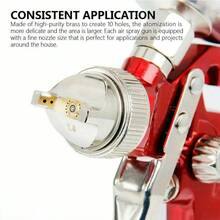 HVLP Spray Gun Kit Gravity Feed Vehicle Auto Car Paint 1.4MM 1.7MM 2.0MM Nozzle - 預設 - 查看 4