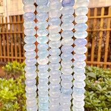 150 Pieces Of Sea Blue Jadeite Abacus Beads, Crystal Loose Beads, Measuring 5 * 8mm, Used For Making Bracelets, Necklaces, Earrings, Handbags, And DIY Handmade Jewelry - Multicolor - View 3