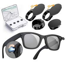 2/4/6个装 LED 灯旋转盖，适用于雷朋 Me/Ta 眼镜，可遮挡摄像头，保护隐私 - 查看 14