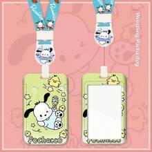 SANRIO 1个可爱卡通学生卡套，带挂绳，可用于公交卡、餐卡、校园卡。 - 彩色 - 查看 2