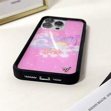 Wildflower 3D Flowers Phone Case For 17 16 15 14 13 12 Pro Max 16Plus Cute Moon Love Heart WF Metal Logo Wolf Cover Funda 16 Case 17 Pro Max Case Stitch Holiday Special Offer Minimalist New Style Holiday Gift 17 Pro Max Exquisite - 3 - 查看 6