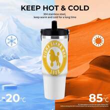 30oz  1922 Stanley Style Tumbler Wrapped Graffiti SGRHO Mug - trắng - Xem 1