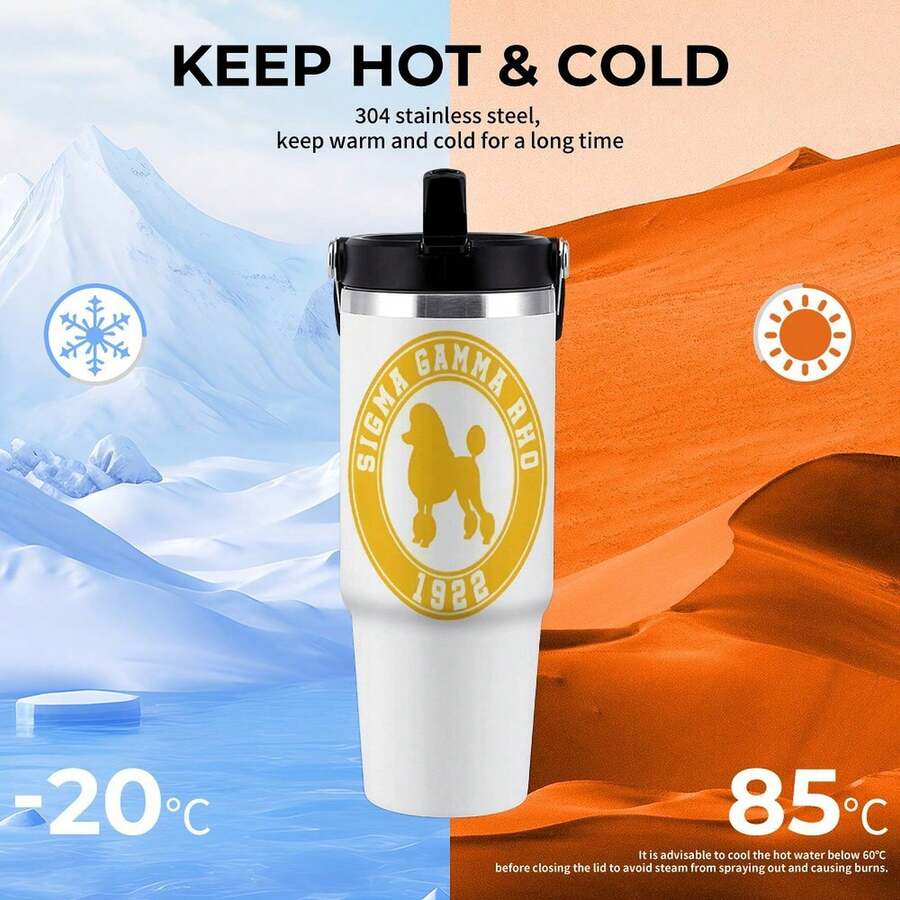 30oz  1922 Stanley Style Tumbler Wrapped Graffiti SGRHO Mug - trắng - Xem 1