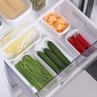 Bộ 5/10 hộp đựng thực phẩm có nắp đậy, thích hợp cho tủ lạnh và các hộp đựng thực phẩm bằng nhựa. Hộp đựng thịt đông lạnh trong tủ lạnh, hộp bảo quản đông lạnh, hộp giữ tươi, hộp đựng và đóng gói thực phẩm nhà bếp.