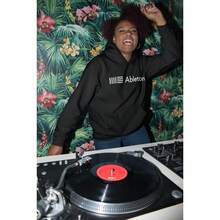 Ableton Live DJ Hoodie Sweatshirt - Black - View 2