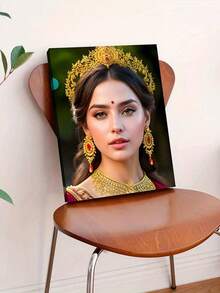 Customized Photo Frame Photo Printing, Personalized Family Portrait, Parents, Siblings, Living Room, Bedroom, Nursery Elegant Decorative Frame, Perfect Birthday, Anniversary, Christmas Gift, Upload Your Own Photo - Multicolor - View 8