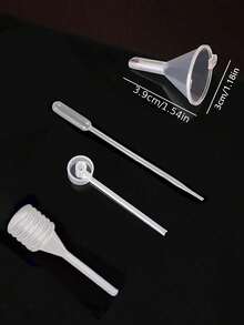 Phễu chiết nước hoa, bình xịt mỹ phẩm có vòi bơm, chai xịt nước hoa có thể tái sử dụng, bình xịt nước hoa du lịch có vòi bơm. - Trong sáng - Xem 10