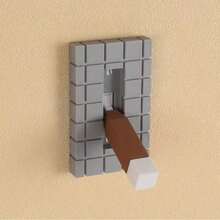3D Printed Decorative Switch Plate Cover, Flip-Top Style, Suitable For Standard Toggle Switch, Size: 4.5 X 2.83 X 0.5 Inches, Decor For Game Room - Multicolor - View 2