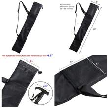 Trekking Poles Carry Bag Adjustable Shoulder Strap Portable Storage Pouch For Hiking Walking Sticks Tent Accessories Replacement - 1 - View 1