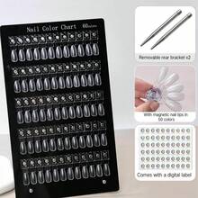 New Magnetic Color Palette (Includes Nail Stickers, Digit Stickers), Detachable Color , Nail Polish Gel Sticker Pattern Tool, Suitable For Nail Products And Nail Salons - Multicolor - View 9