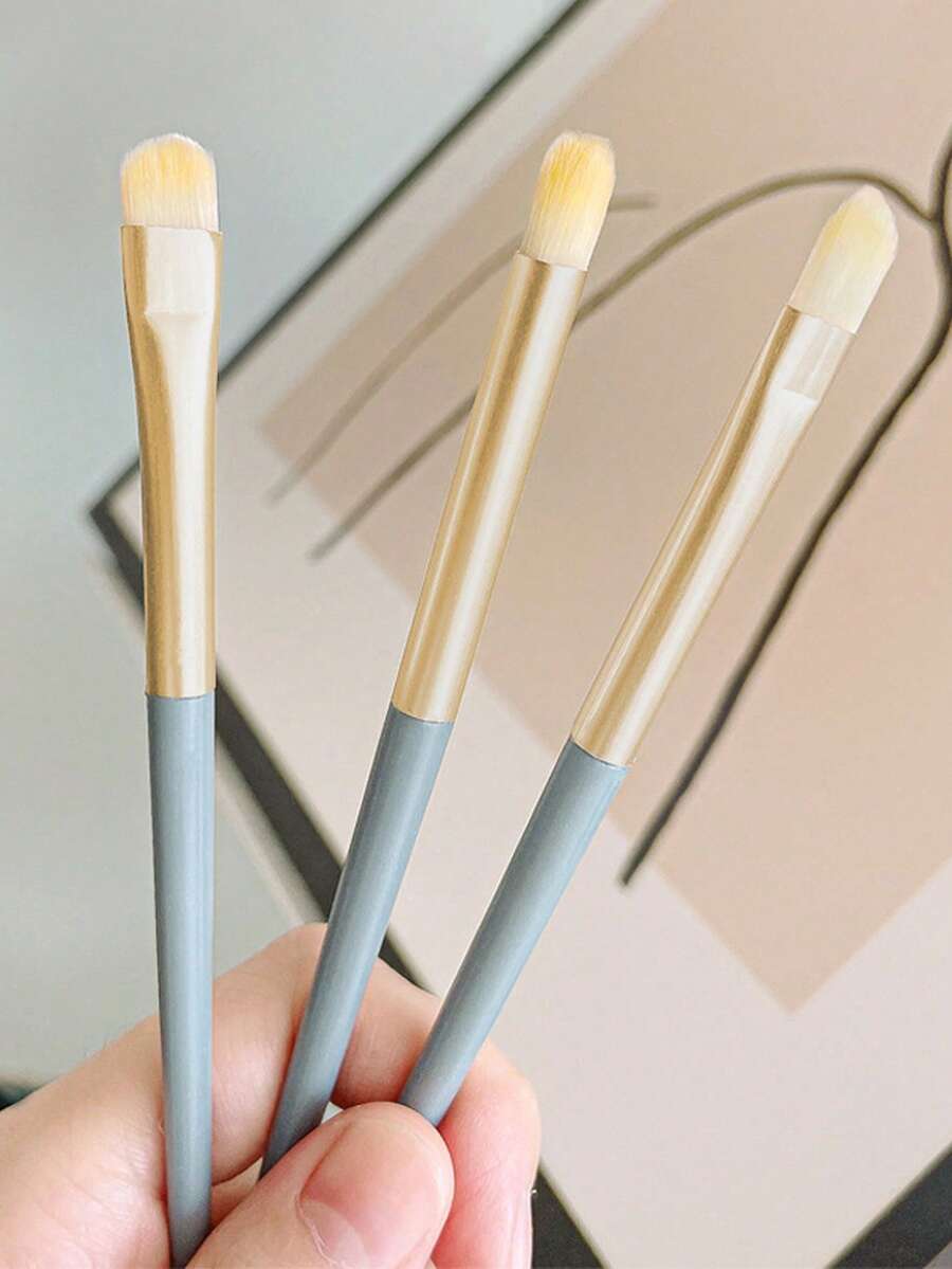 Professional Eye Makeup Brush Set, Makeup Brush Set, Beauty Tools, Suitable For Beginners, Makeup Accessories, Makeup Brushes, Made With Polyester Bristles And ABS Plastic Handles - Multicolor - View 1