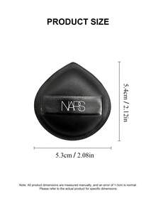 Nars Bông phấn trang điểm chuyên nghiệp, thiết kế phẳng với chất liệu giả da, giúp lấy phấn chính xác và dễ dàng dặm lại. - màu đen - Xem 2