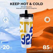 30oz  1922 Stanley Style Tumbler Wrapped Graffiti SGRHO Mug - trắng - Xem 1