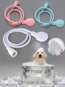 1 cái vòi nối dài đa chức năng kèm đầu vòi sen, tổng chiều dài 51,57 inch, bộ chuyển đổi dễ sử dụng để gội đầu, vòi sen tắm, đầu nối tắm cho thú cưng đơn giản và nhanh chóng, trang trí phòng tắm gia đình, mùa tựu trường, mùa hè - Nhiều màu - Xem 7