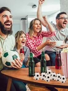 12/6个装 4*6厘米塑料足球造型糖果蛋套装，足球派对糖果包装盒，足球比赛奖励/奖品蛋，足球迷游戏互动小礼物，足球主题包装蛋，生日派对纪念品，送给朋友的趣味礼物 - 查看 2