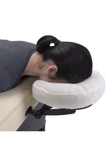 Gối chữ U dùng một lần, thoáng khí, chống bụi, chống ô nhiễm, có dây chun co giãn, làm từ vải không dệt, thích hợp cho tiệm làm đẹp. - Nhiều màu - Xem 1