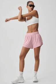 Alo Yoga Alo Match Point Short True To Size Women's Vintage Pink W6334r - 粉色 - 查看 5