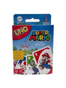 Mattel UNO - Trò chơi bài ghép số màu sắc cổ điển - 112 lá bài - Lá bài đặc biệt có thể tùy chỉnh và xóa được - Bao gồm các lá bài hành động đặc biệt - Quà tặng cho trẻ em từ 7 tuổi trở lên, các bộ sưu tập bao gồm Jurassic Park/Ruthless/Minecraft/Super Mario/Hot Wheels/F1 Racing/Lord Of The Rings - Nhiều màu - Xem 6